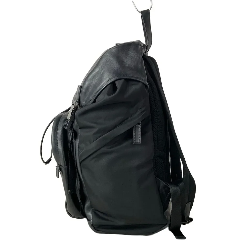Prada Backpack Leather Nylon